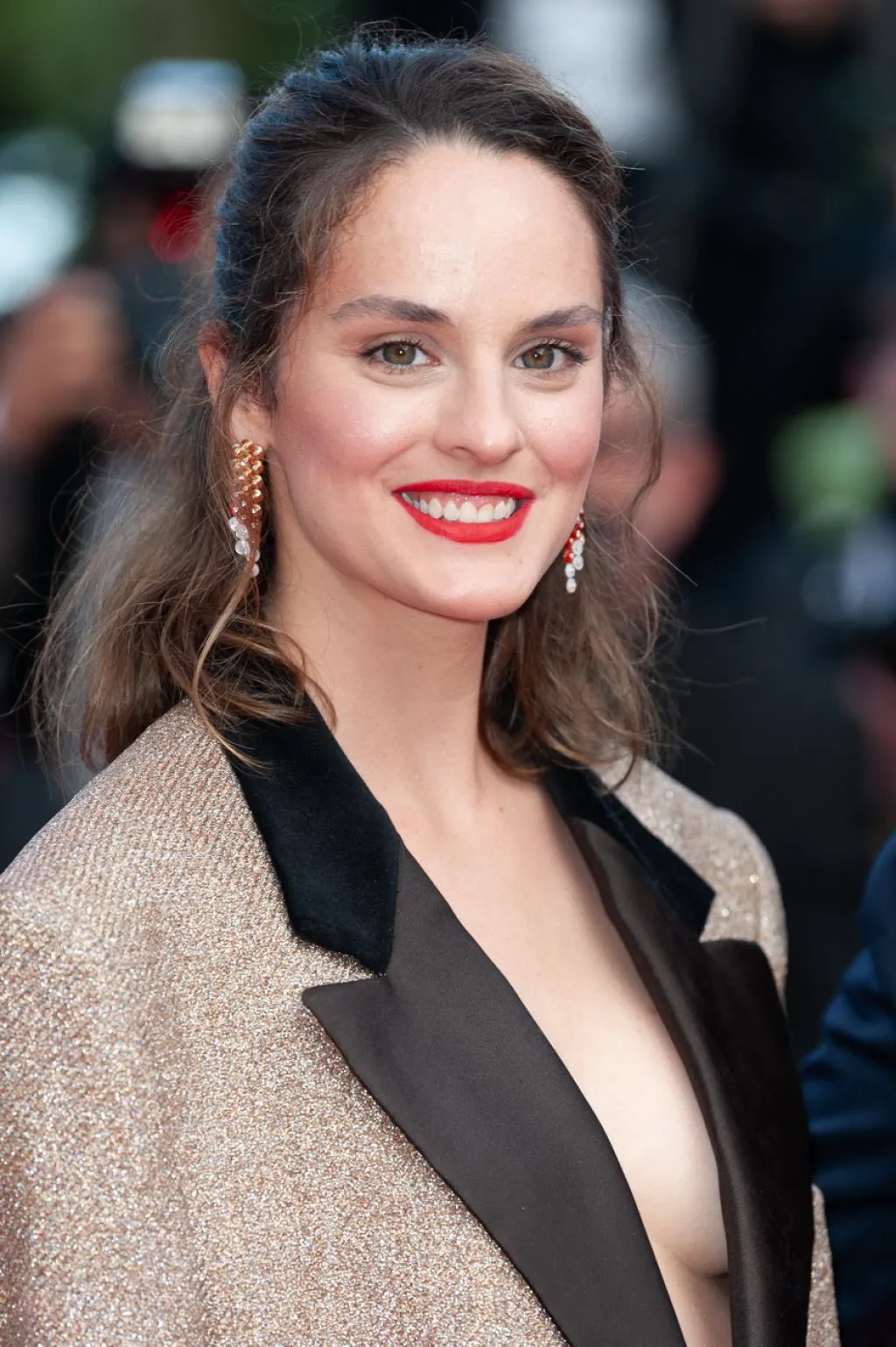 NOEMIE MERLANT AT 2021 CANNES FILM FESTIVAL OPENING CEREMONY RED CARPET